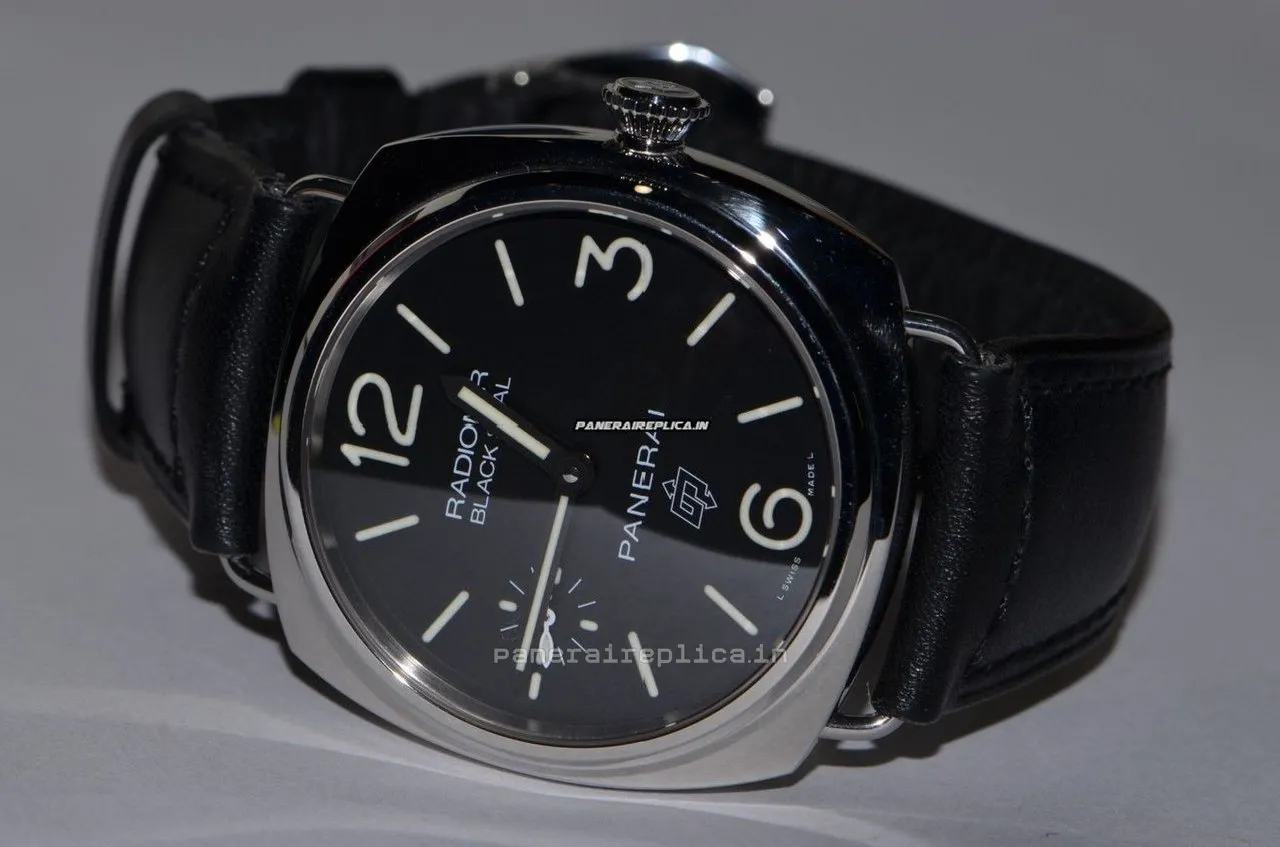 Alternative view of Pleasing Copies Panerai Radiomir Black Seal 45mm Steel Case Mens/unisex Manual Winding Watch