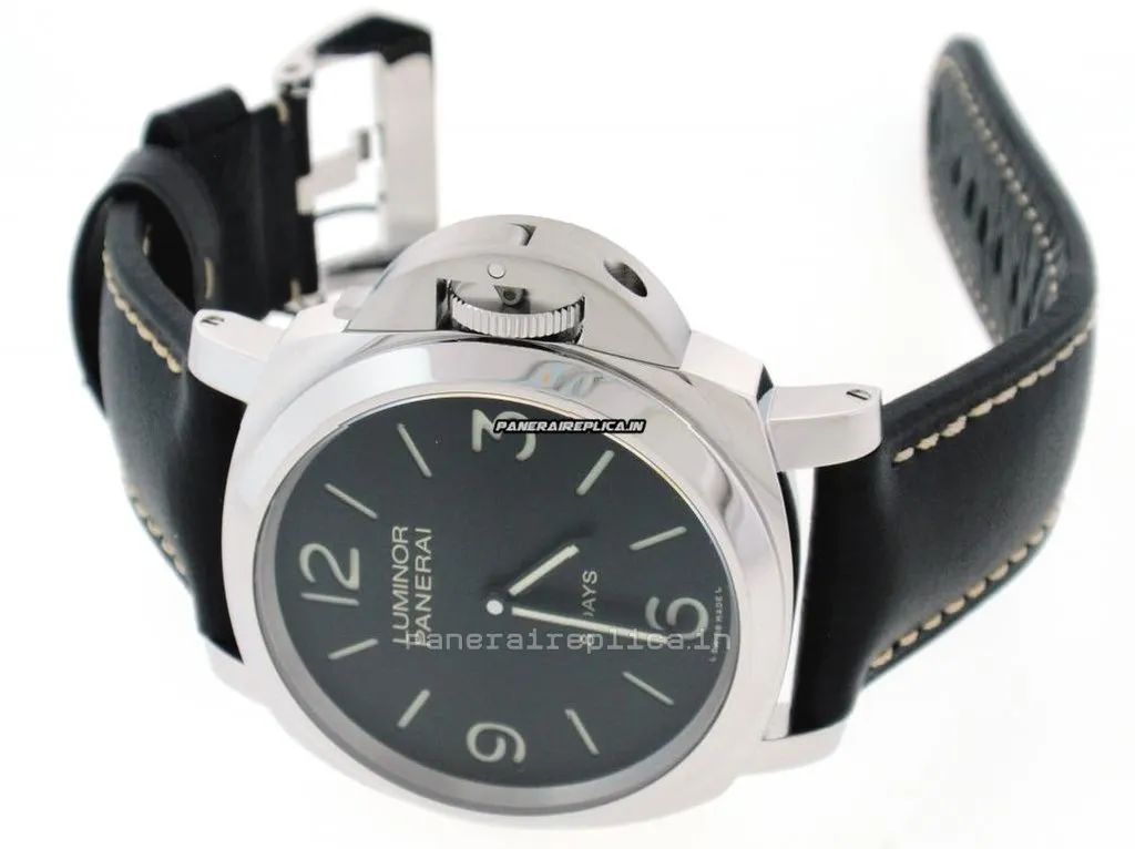 Alternative view of Inexpensive Fakes Panerai Luminor Base 44mm Steel Case Mens/unisex Manual Winding Watch