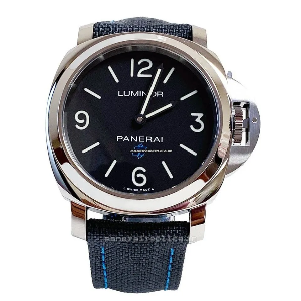 Alternative view of Design Knockoff Panerai Luminor 44mm Steel Case Mens/unisex Manual Winding Watch