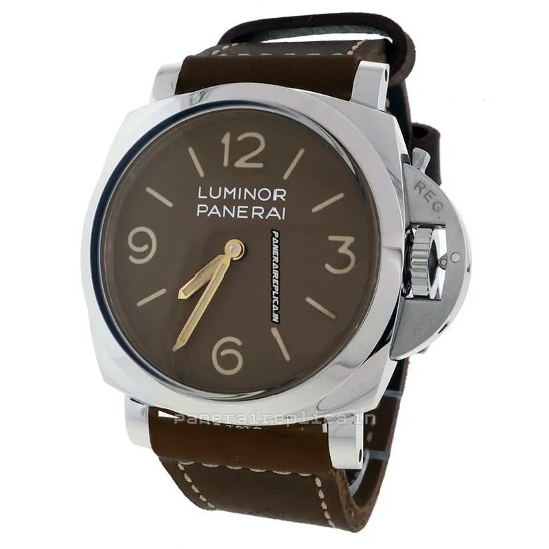 Alternative view of Inexpensive Replica Panerai Special Editions 47mm Steel Case Mens/unisex Manual Winding Watch