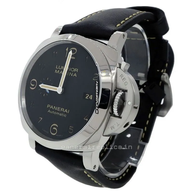 Alternative view of Beautiful Imitation Panerai Luminor Marina 44mm Steel Case Mens/unisex Automatic Watch