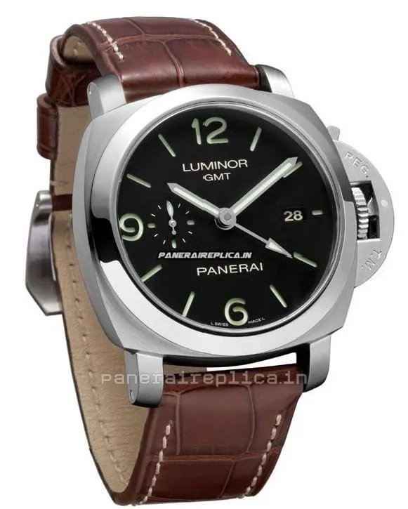 Alternative view of 1:1 Fake Panerai Luminor 1950 44mm Steel Case Mens/unisex Automatic Watch