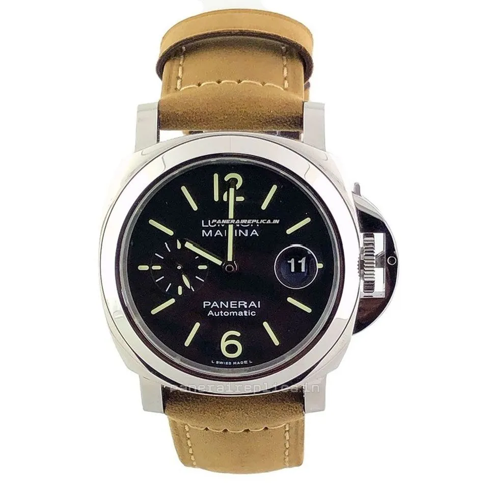 Alternative view of Special Fake Panerai Luminor Marina 44mm Steel Case Mens/unisex Automatic Watch