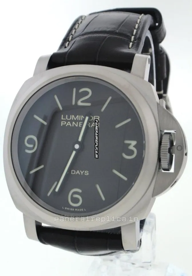 Quality Fake Panerai Luminor Base 44mm Titanium Case Mens/unisex Manual Winding Watch