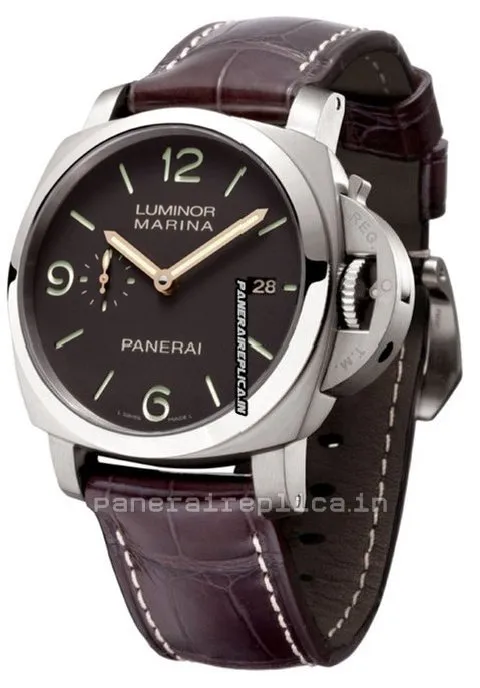 Alternative view of Durable Replicas Panerai Luminor Marina 44mm Titanium Case Mens/unisex Automatic Watch