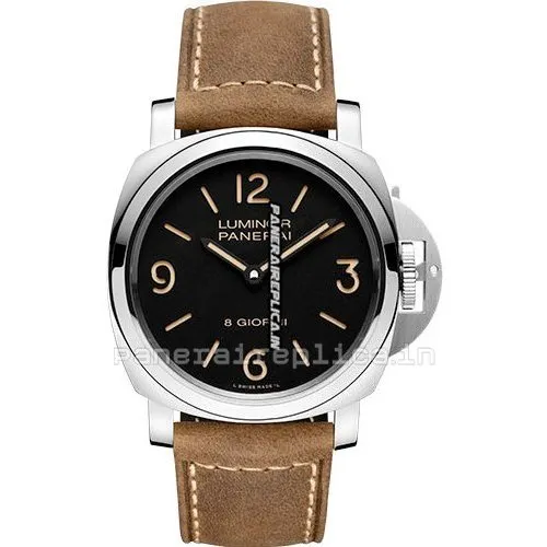 Neat Replica Panerai Luminor Base 44mm Steel Case Mens/unisex Manual Winding Watch
