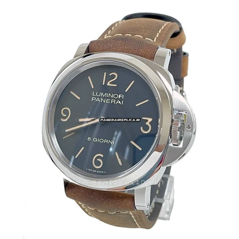 Alternative view of Neat Replica Panerai Luminor Base 44mm Steel Case Mens/unisex Manual Winding Watch