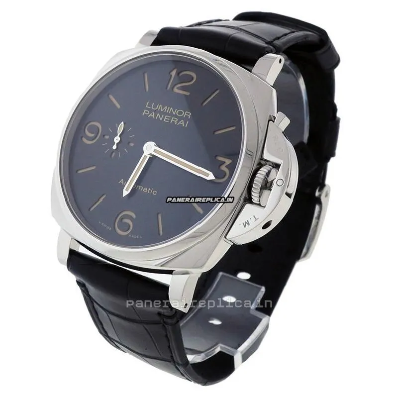 Alternative view of Durable Fake Panerai Luminor Due 45mm Steel Case Mens/unisex Automatic Watch