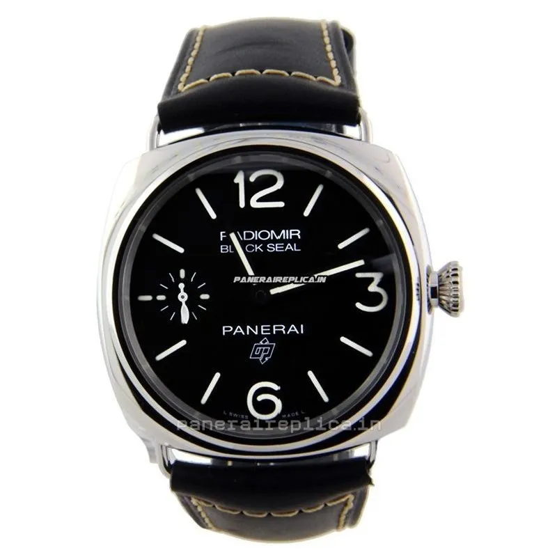 Alternative view of Distinctive Copies Panerai Radiomir Black Seal 45mm Steel Case Mens/unisex Automatic Watch