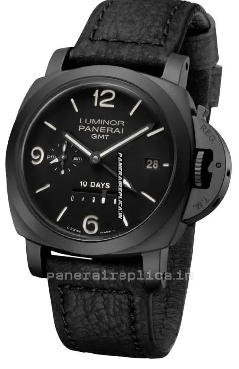 Alternative view of Defect Fake Panerai Luminor 1950 44mm Ceramic Case Mens/unisex Automatic Watch