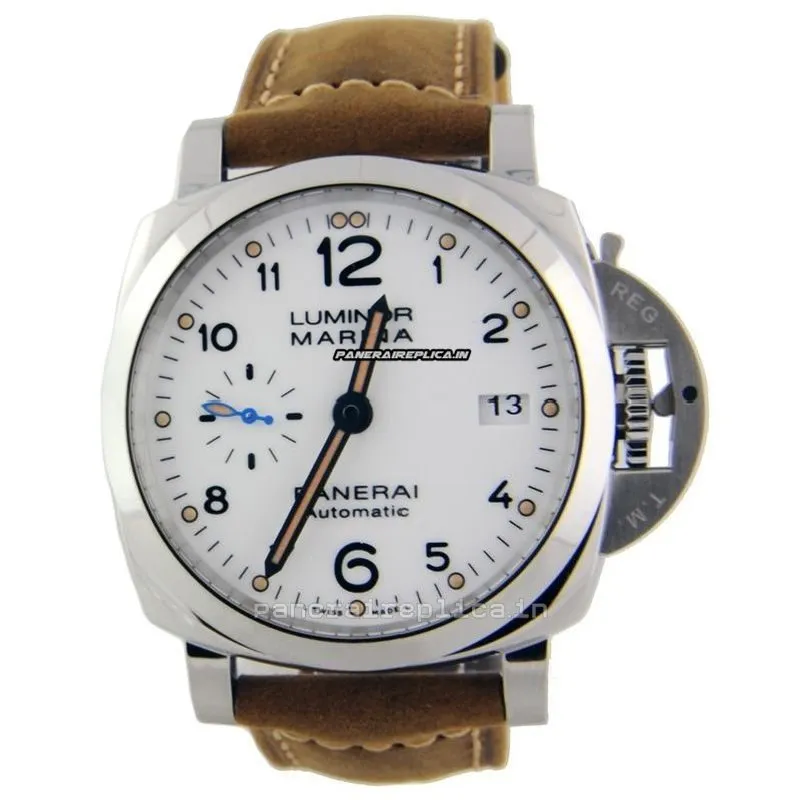 Alternative view of Discount Replica Panerai Luminor Marina 42mm Steel Case Mens/unisex Automatic Watch