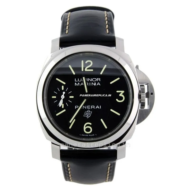 Alternative view of Swiss Replicas Panerai Luminor Marina 44mm Steel Case Mens/unisex Manual Winding Watch