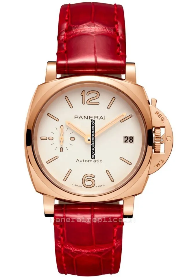 Mind-boggling Knockoff Panerai Panerai Watches 38mm Rose Gold Case Womens Automatic Watch