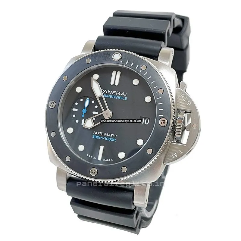 Alternative view of Reliable Replica Panerai Luminor Submersible 42mm Steel Case Mens/unisex Automatic Watch