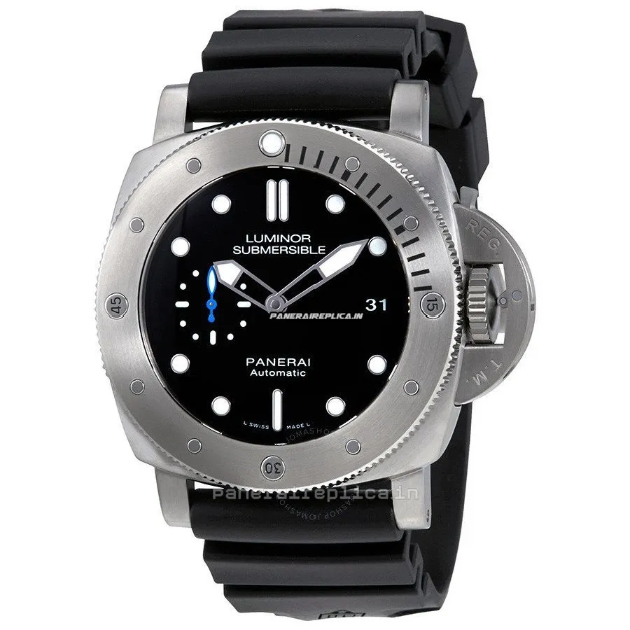 Reliable Replica Panerai Luminor Submersible 47mm Steel Case Mens/unisex Automatic Watch