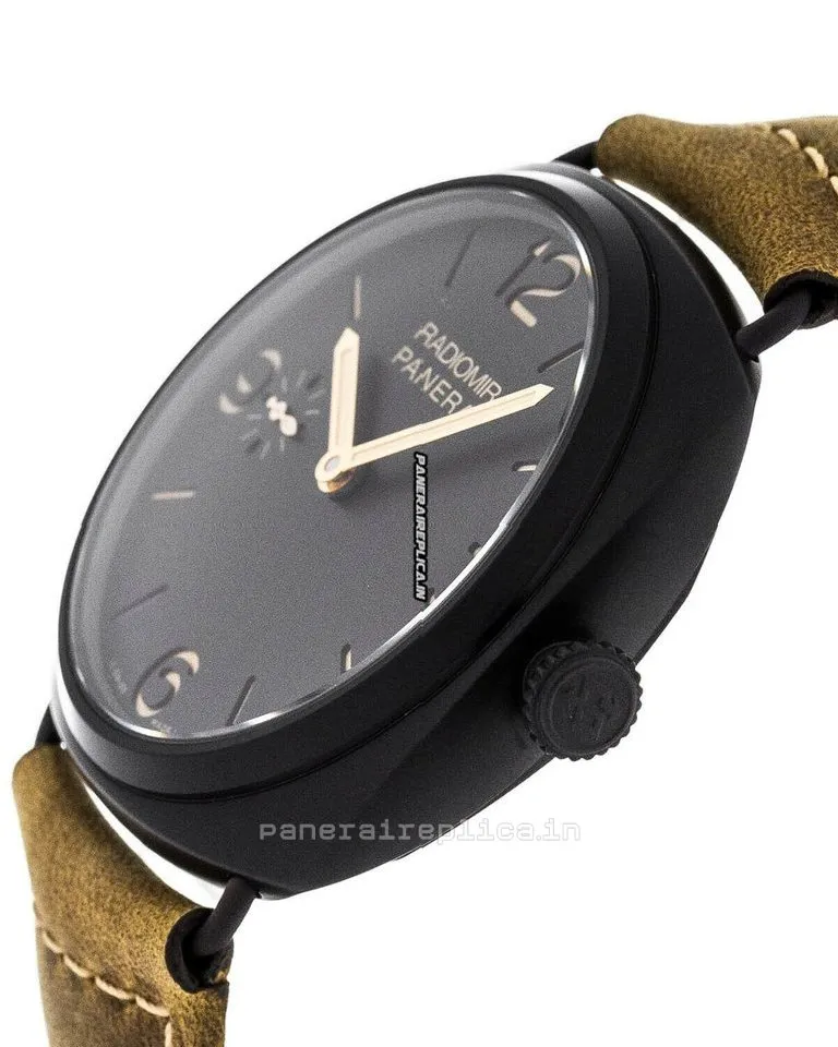 Alternative view of Swiss Copies Panerai Radiomir 3 Days Gmt Automatic Watch