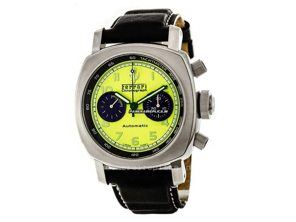 Alternative view of Incredible Replicas Panerai Ferrari 45mm Steel Case Mens/unisex Automatic Watch