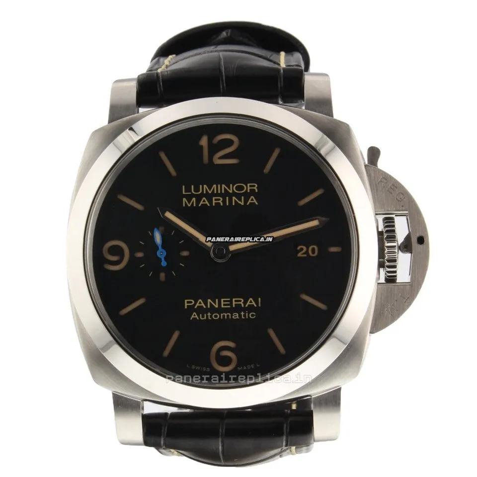 Trustworthy Copies Panerai Luminor Marina 44mm Steel Case Mens/unisex Automatic Watch