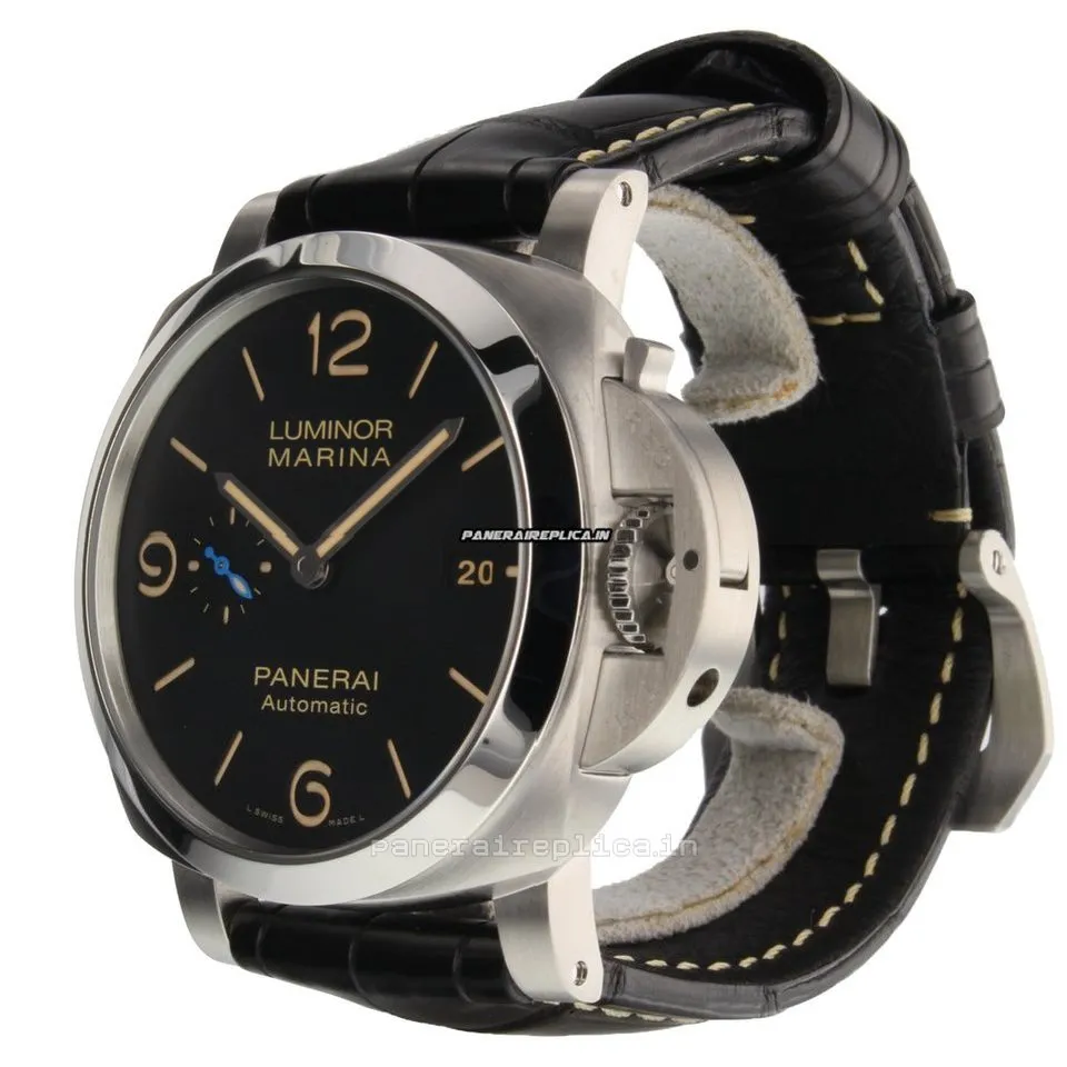 Alternative view of Trustworthy Copies Panerai Luminor Marina 44mm Steel Case Mens/unisex Automatic Watch