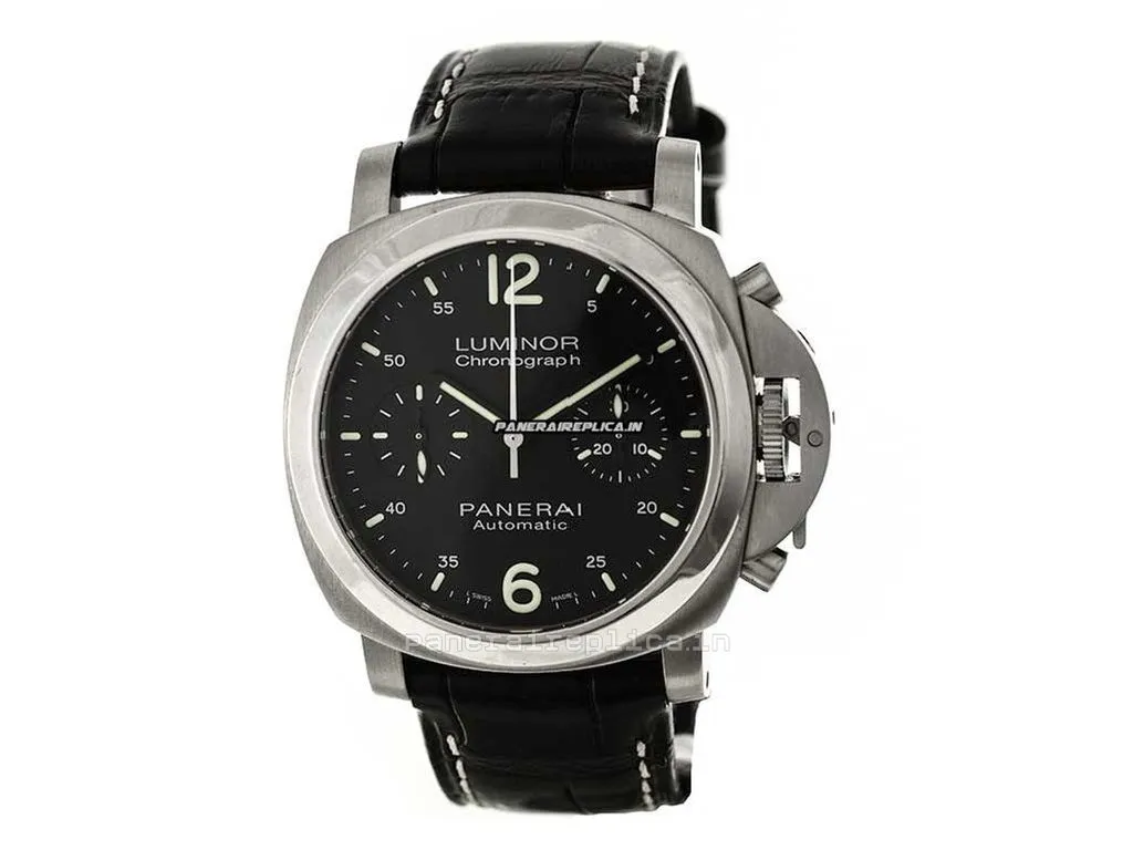 Trustworthy Knockoff Panerai Luminor Chrono 40mm Steel Case Mens/unisex Automatic Watch