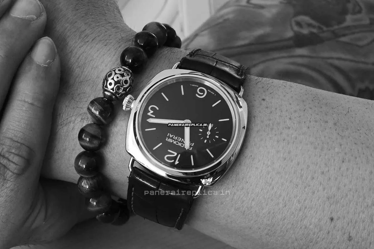 Fantastic Fake Panerai Radiomir 42mm Rose Gold Case Mens/unisex Manual Winding Watch