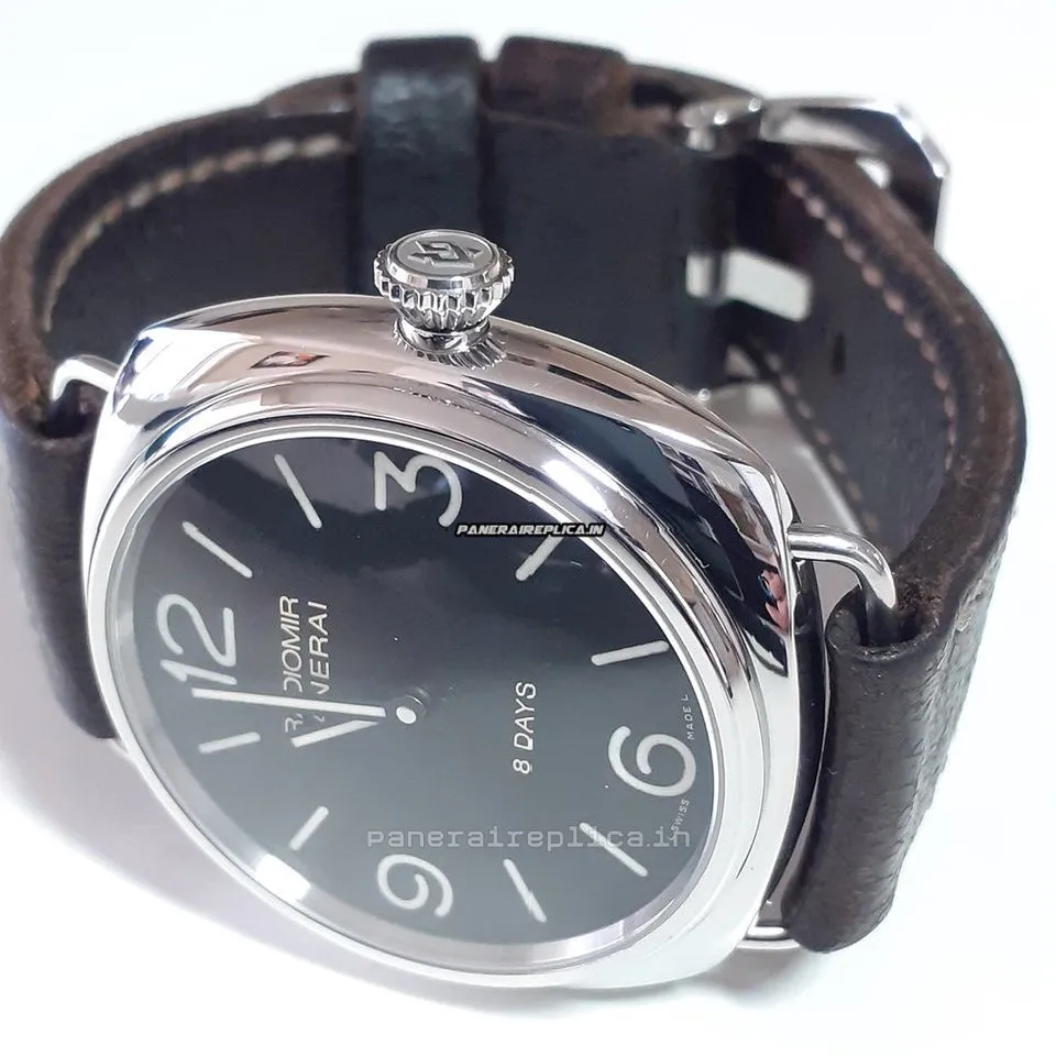 Alternative view of Appealing Replica Panerai Radiomir 8 Days Gmt 45mm Steel Case Mens/unisex Manual Winding Watch