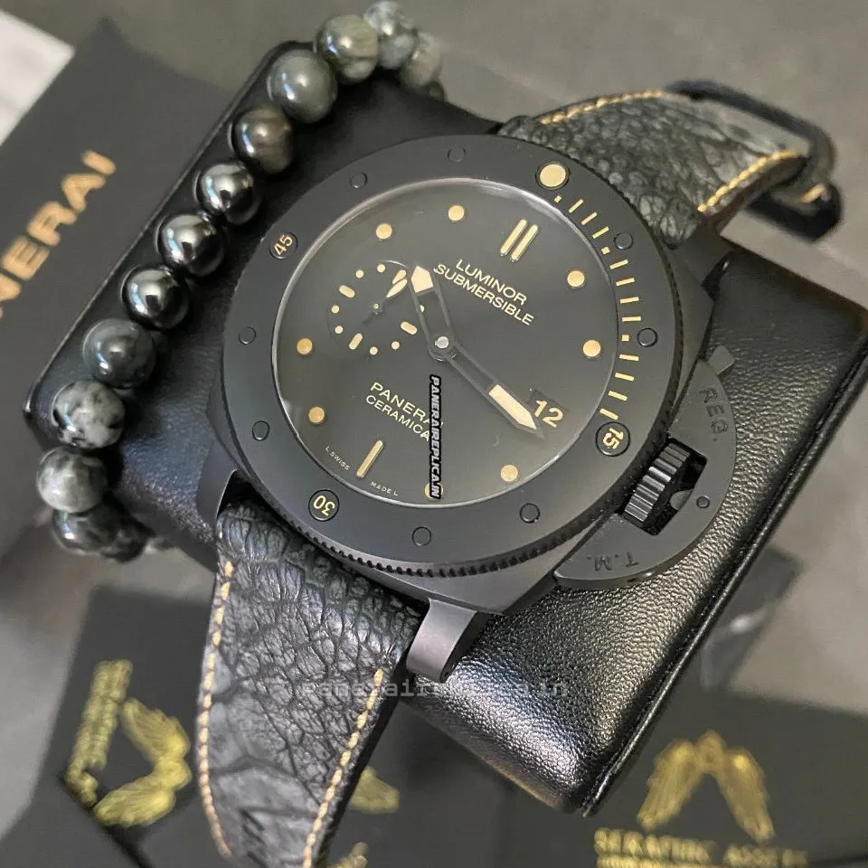 Top Replicas Panerai Special Editions 47mm Ceramic Case Mens/unisex Automatic Watch