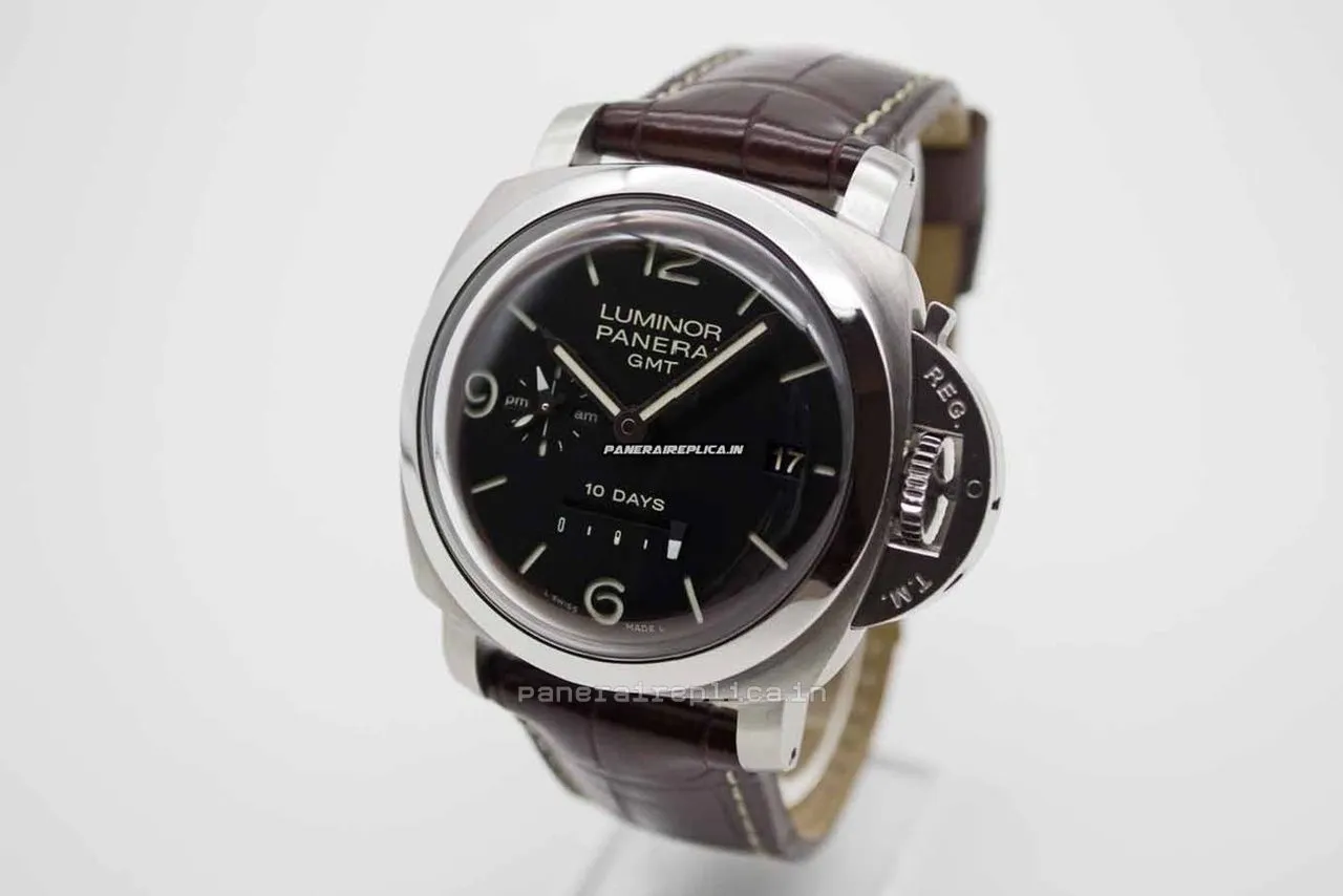 Alternative view of Well Made Imitation Panerai Luminor 1950 44mm Steel Case Mens/unisex Automatic Watch