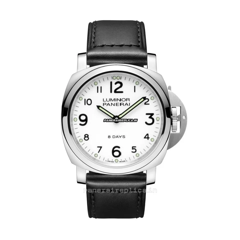 Beautiful Clone Panerai Luminor Base 44mm Steel Case Mens/unisex Manual Winding Watch