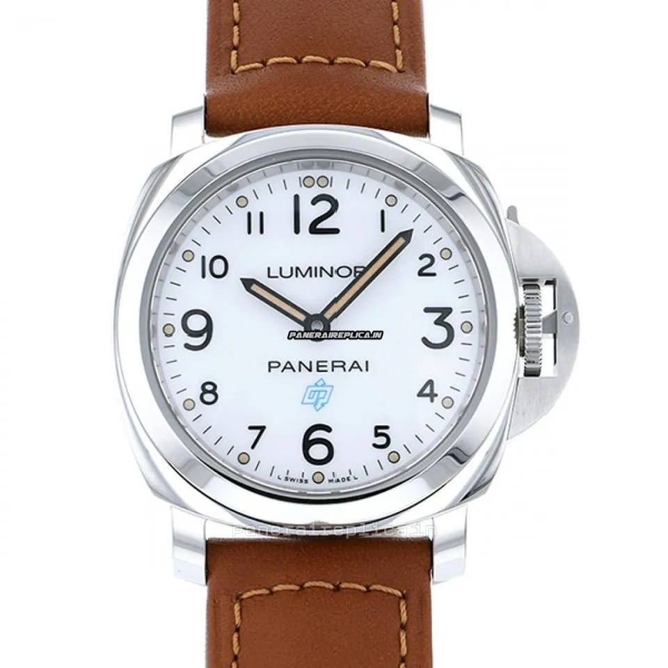 Amazing Knockoff Panerai Luminor Base 44mm Steel Case Mens/unisex Manual Winding Watch