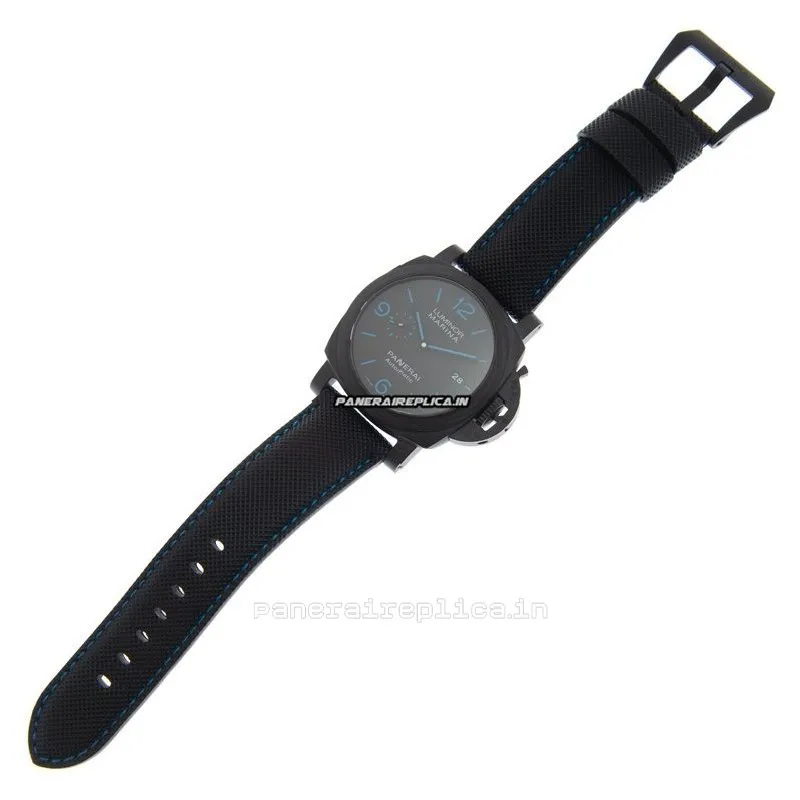 Alternative view of Nice Replica Panerai Panerai Watches 44mm Carbon Case Mens/unisex Automatic Watch