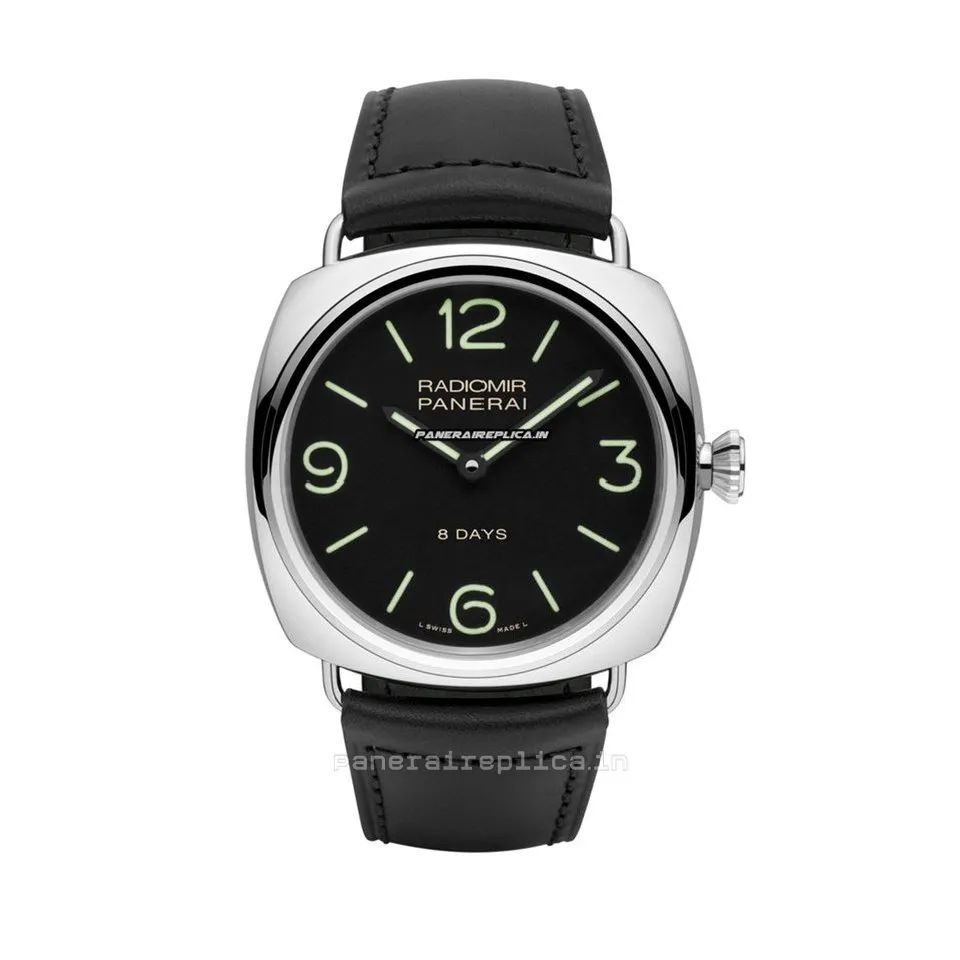 Cheap Copy Panerai Radiomir 8 Days Gmt 45mm Steel Case Mens/unisex Manual Winding Watch