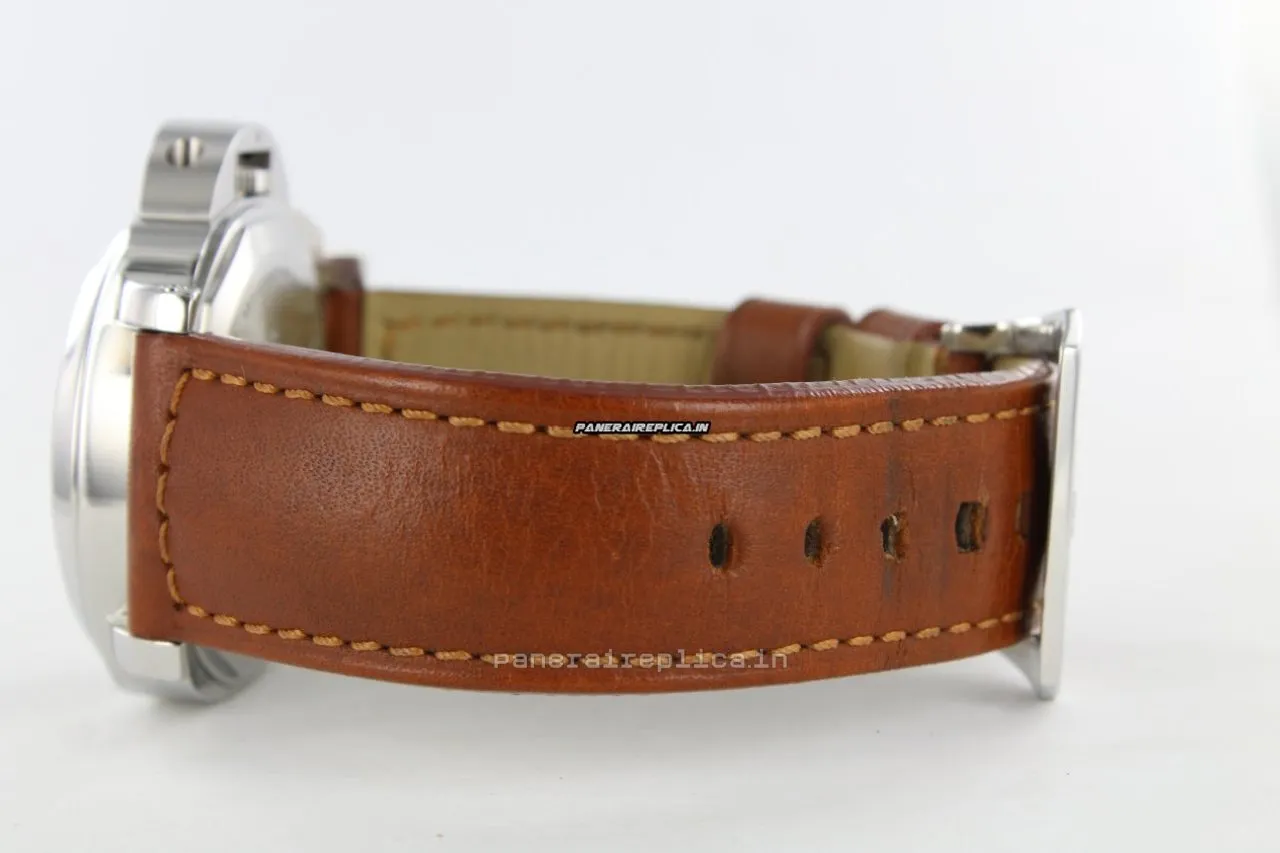 Alternative view of Trustworthy Replica Panerai Luminor Marina 44mm Steel Case Mens/unisex Manual Winding Watch