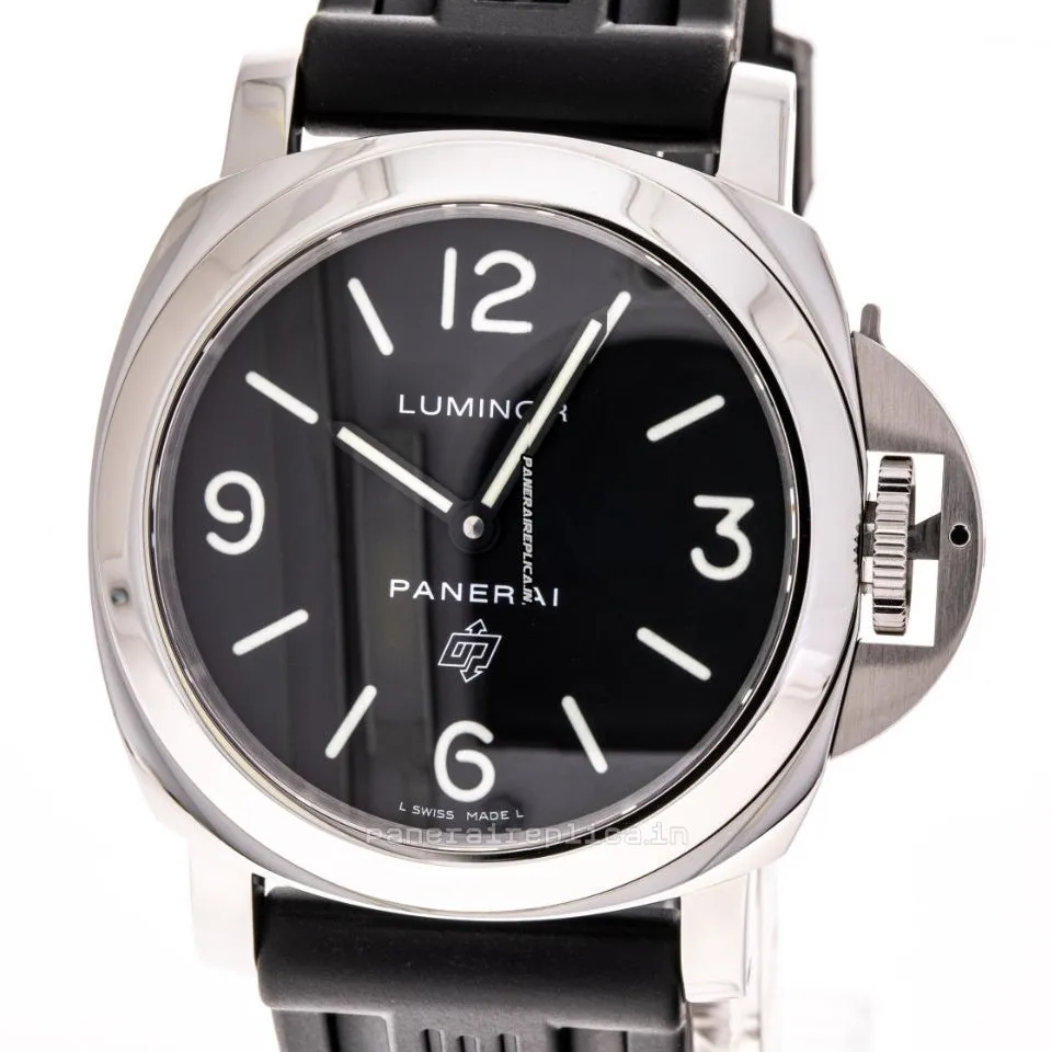 Attractive Fakes Panerai Luminor Base 44mm Steel Case Mens/unisex Manual Winding Watch