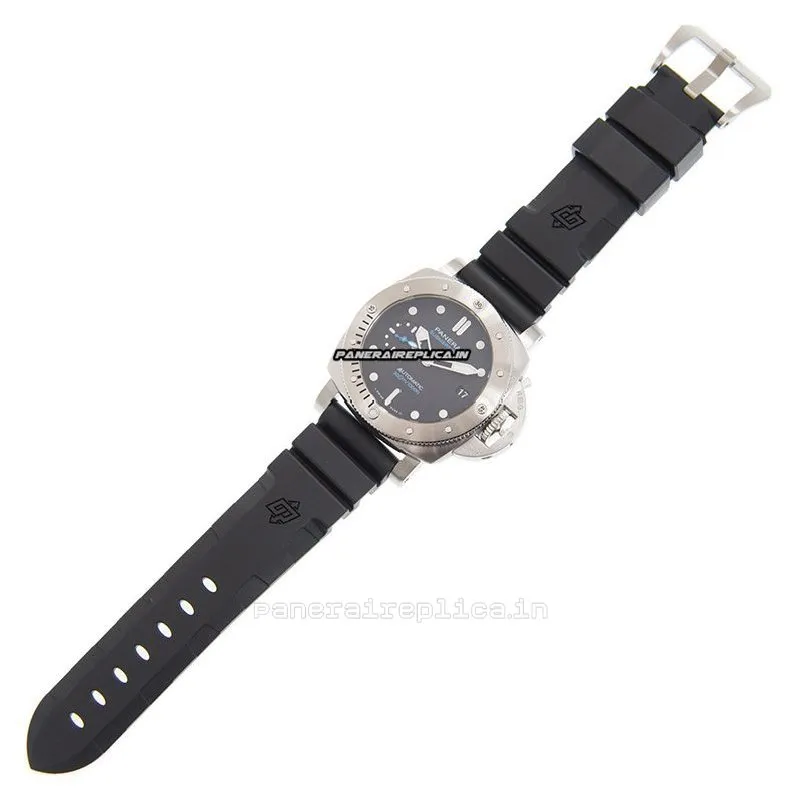Alternative view of Lovely Replica Panerai Luminor Submersible 42mm Steel Case Mens/unisex Automatic Watch