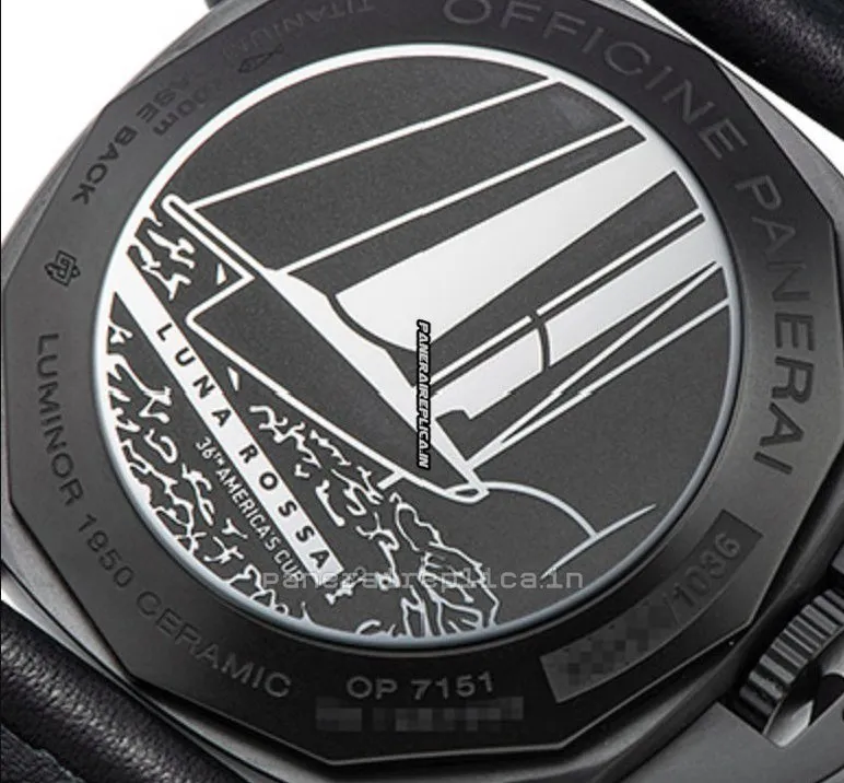 Alternative view of Great Replica Panerai Panerai Watches 44mm Ceramic Case Mens/unisex Automatic Watch