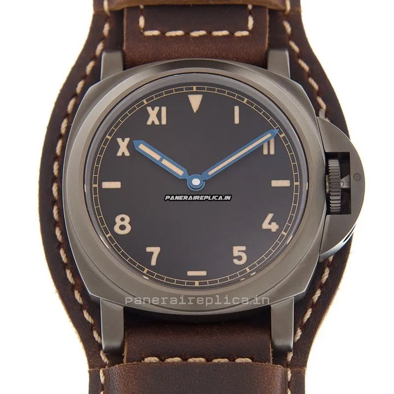 Perfect Fake Panerai Luminor 44mm Titanium Case Mens/unisex Manual Winding Watch