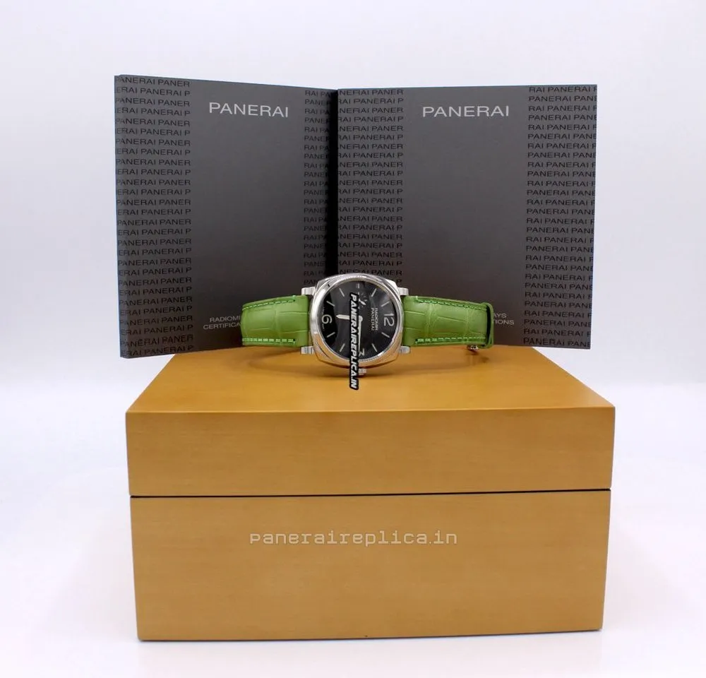 Alternative view of Great Copy Panerai Radiomir 1940 42mm Steel Case Manual Winding Watch