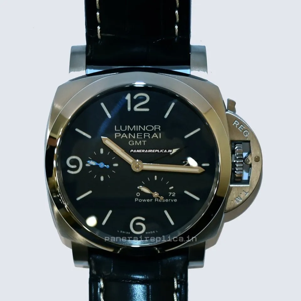 Alternative view of Wholesale Imitation Panerai Luminor 1950 44mm Steel Case Mens/unisex Automatic Watch