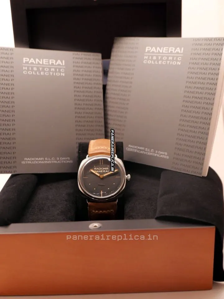 Offering Copy Panerai Radiomir 3 Days Gmt 47mm Steel Case Mens/unisex Manual Winding Watch