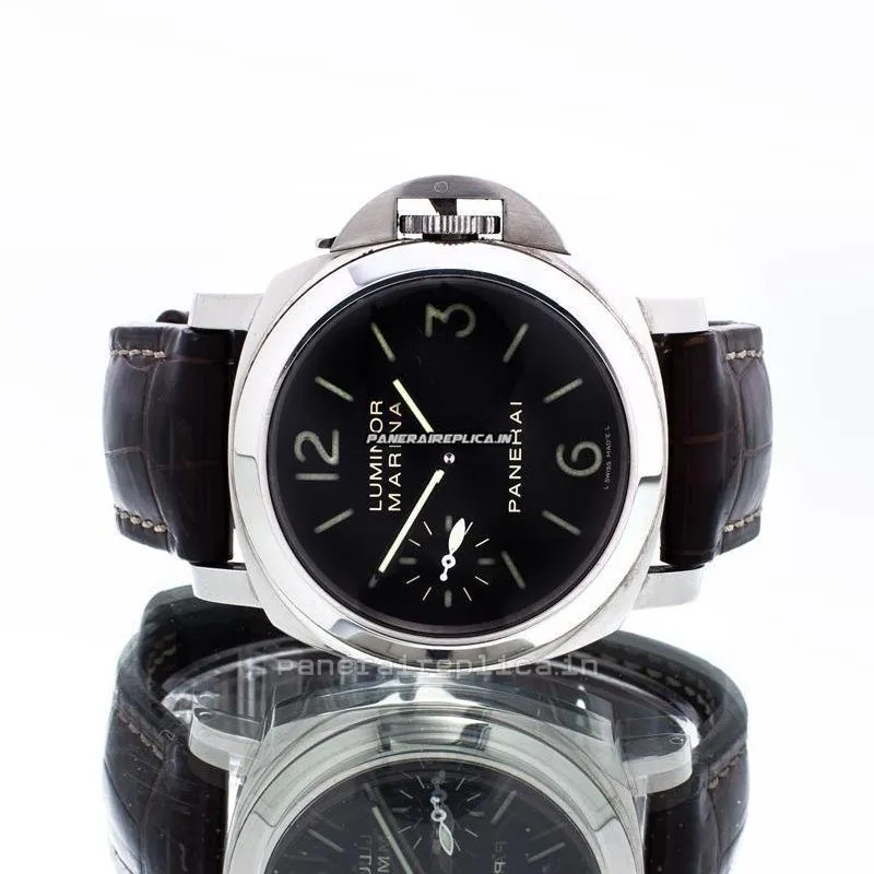 Remarkable Replicas Panerai Luminor Marina 44mm Steel Case Mens/unisex Manual Winding Watch