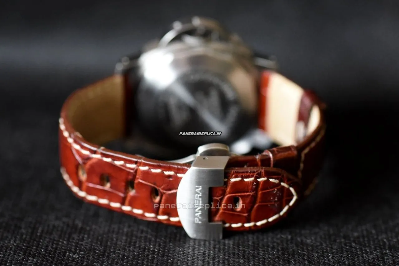 Alternative view of Excellent Knockoff Panerai Luminor Marina 40x156mm Steel Case Mens/unisex Automatic Watch