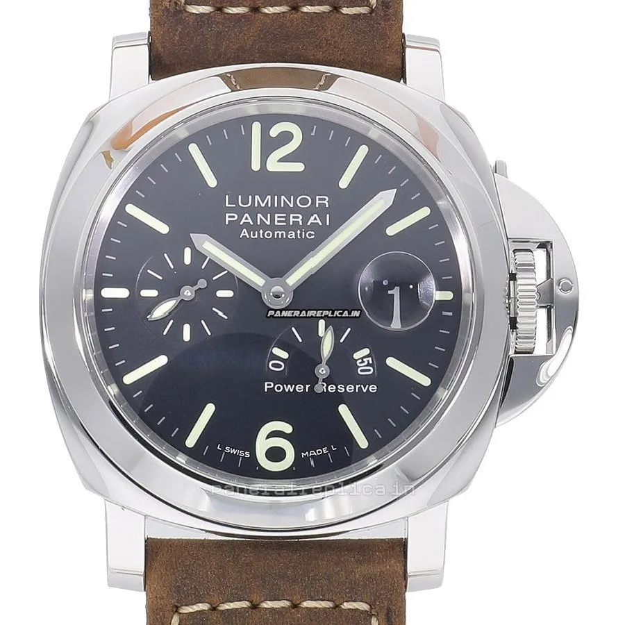 Appealing Fakes Panerai Luminor Power Reserve 44mm Steel Case Automatic Watch