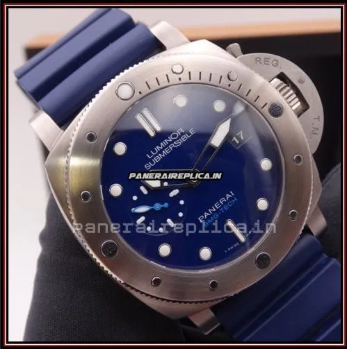 Exquisite Replicas Panerai Luminor Submersible 47mm Titanium Case Mens/unisex Automatic Watch