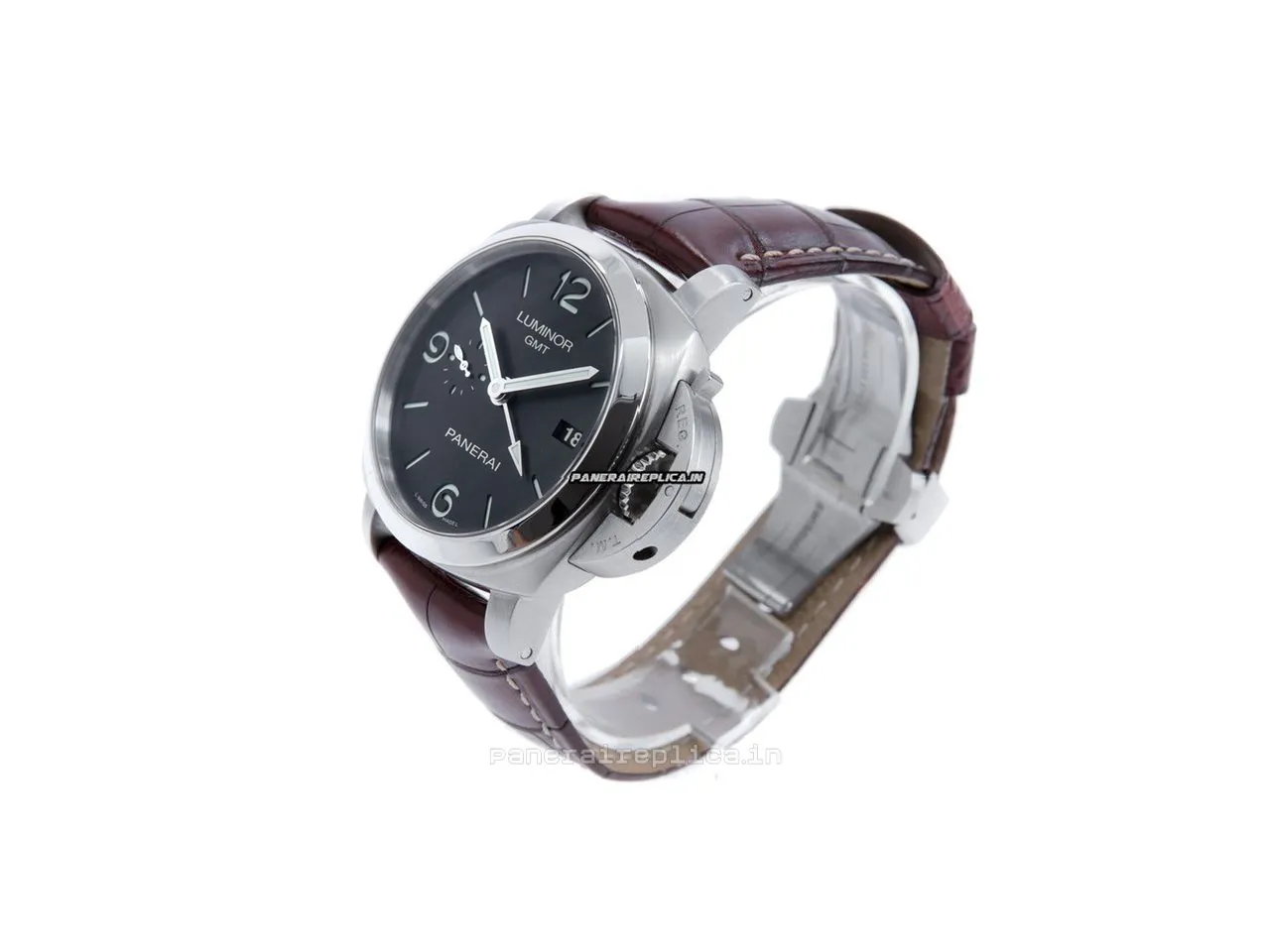 Alternative view of Lovely Replicas Panerai Luminor 1950 44mm Steel Case Mens/unisex Automatic Watch