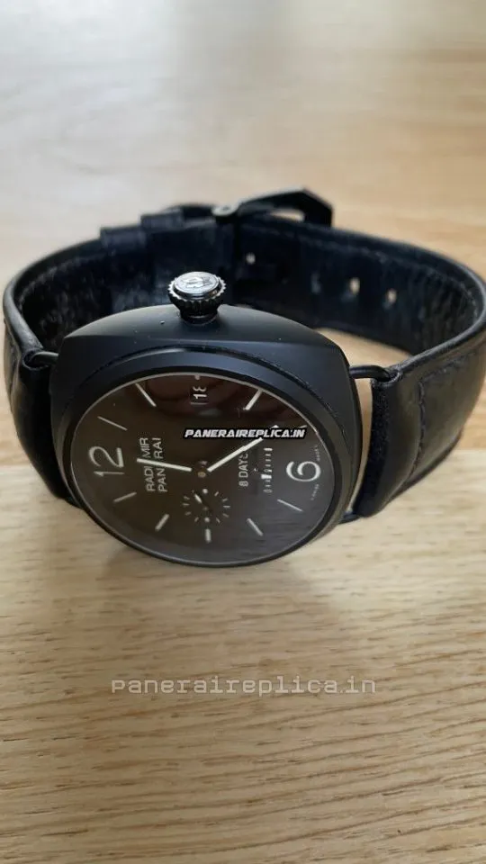 Aaa Replica Panerai Radiomir 8 Days Gmt 45mm Ceramic Case Mens/unisex Manual Winding Watch
