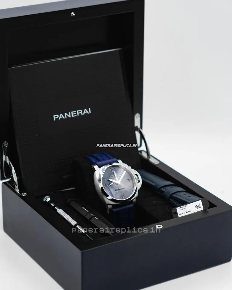Alternative view of Trustworthy Replica Panerai Luminor 1950 44mm Steel Case Mens/unisex Automatic Watch