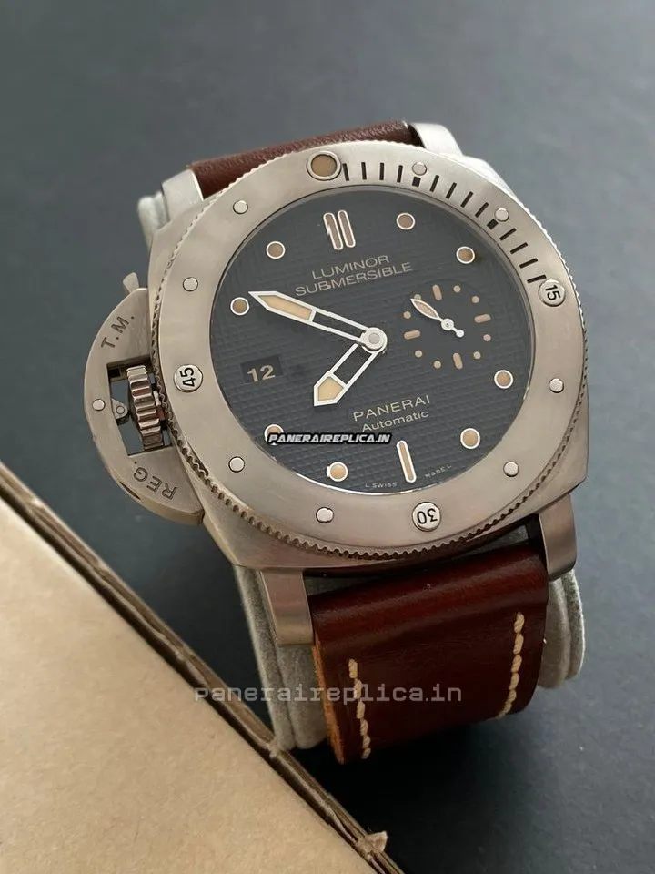 Pleasing Imitation Panerai Special Editions 47mm Titanium Case Mens/unisex Automatic Watch