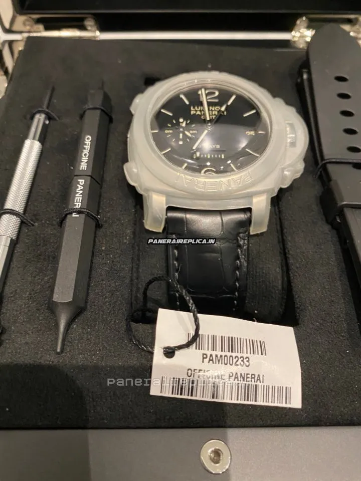 Alternative view of Attractive Replicas Panerai Luminor 1950 44mm Steel Case Mens/unisex Manual Winding Watch