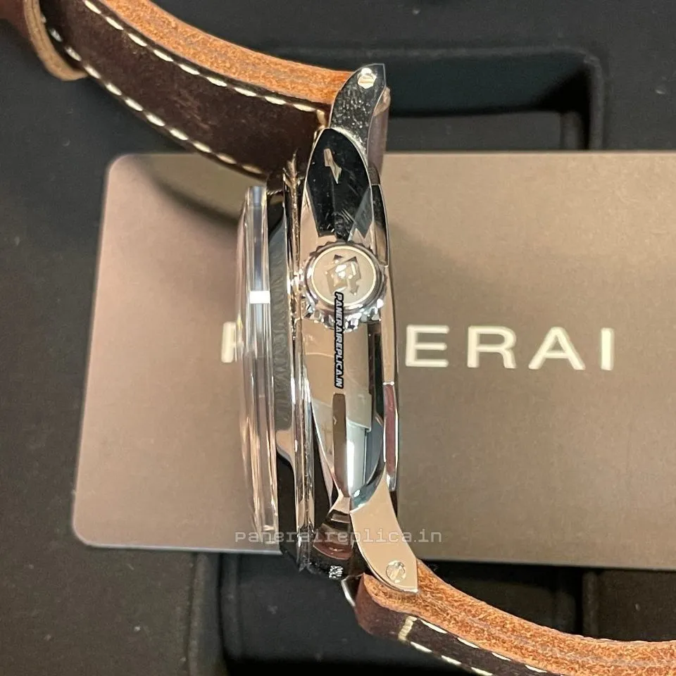 Alternative view of Lovely Replica Panerai Special Editions 47mm Steel Case Mens/unisex Manual Winding Watch